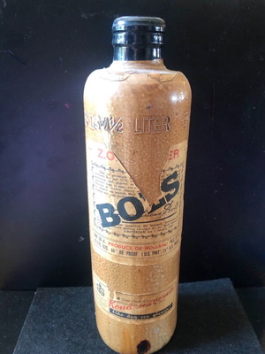 BOLS GIN Stoneware bottle vintage, new, 1960-1970 full and sealed
