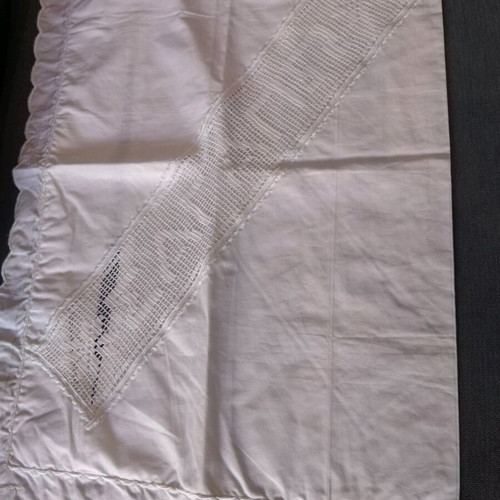 Pillowcases handmade, like new, pack of 4, embroidered 'Σ' αγαπώ'