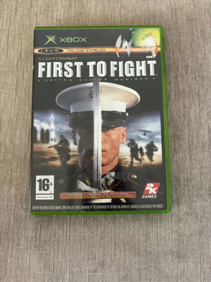 First to Fight Xbox Original παιχνίδι μεταχειρισμένο, αγγλικό πλήρες