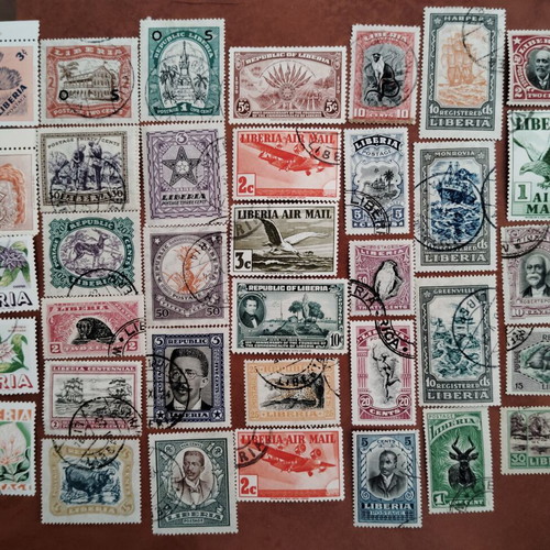 Liberia classic stamps new, lot b