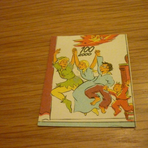 Peter Pan Flebotomos card used, 1960s edition #100