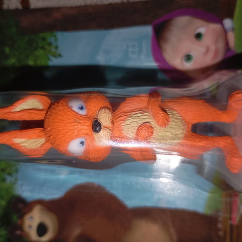 Squirrel collectible figure from Masha and the Bear new