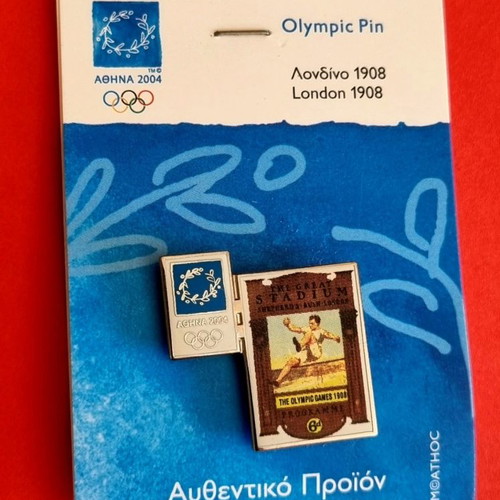 Olympic pins Athens 2004 new, set of 16 pieces