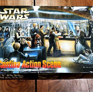 Amt star wars cantina action scene model kit