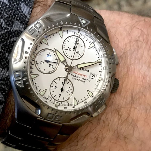 Eterna Matic Automatic Chronograph Monterey new men's watch