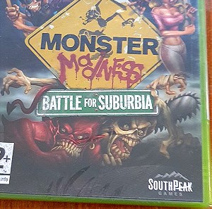 MONSTER MADNESS - BATTLE FOR SUBURBIA - XBOX 360 - NEW & SEALED