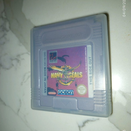 Navy Seals Game Boy cartridge used, original 1990 action game