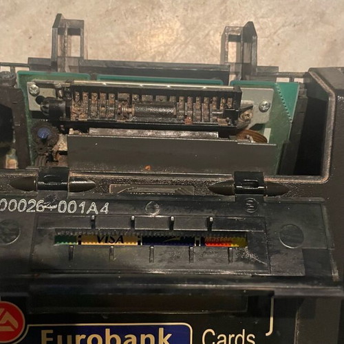 Eurobank Card Terminal used, possibly not working