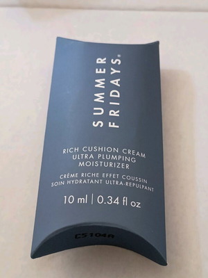 Summer Fridays face cream new, travel size 10ml