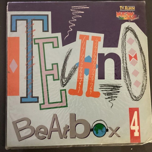 Techno Beatbox 4 Vinyl LP used, old school compilation album