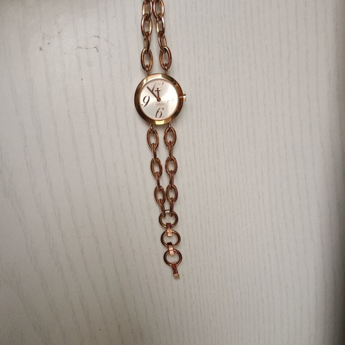 Esprit Vintage Cinderella wristwatch used, gold-toned stainless steel