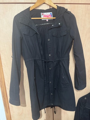 Women's black jacket like new, size S