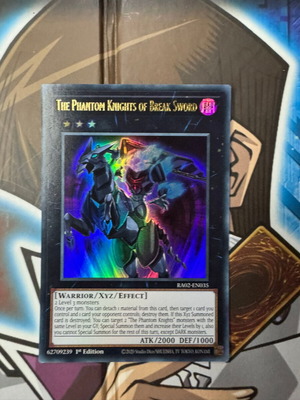 The Phantom Knights of Break Sword συλλεκτική κάρτα Yu-Gi-Oh! σαν καινούργιο