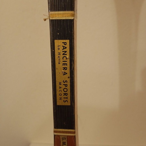 Ξύλινη ρακέτα τένις J.C. Molinari Autograph μεταχειρισμένη, δεκαετία ’60