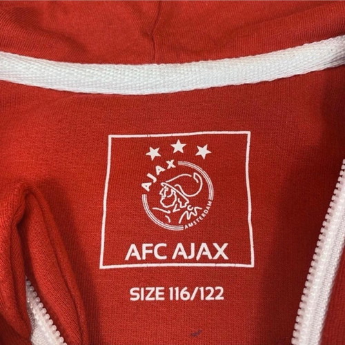 Vintage AFC Ajax Amsterdam Kids Romper Pyjamas size 116/122 4-5y like new, red