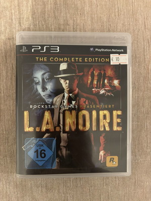 L.A Noire PlayStation 3 game used, complete edition