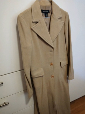 Zara long coat beige like new size M