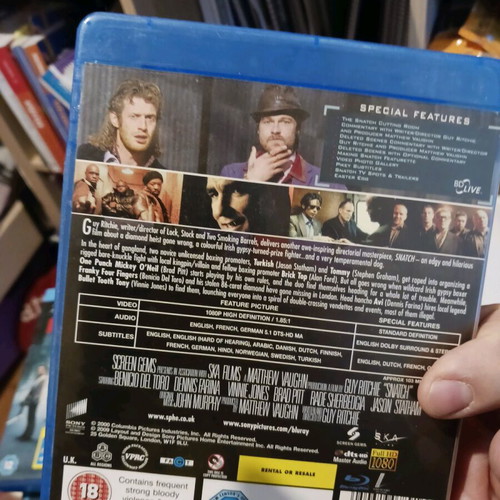 Blue Ray Snatch Guy Ritchie The Snatch like new