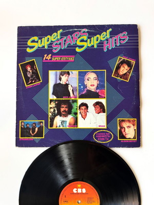 Super Stars Super Hits винил 1985 употребяван, поп