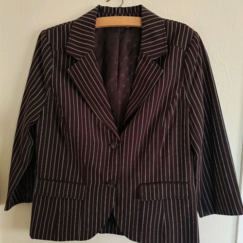 Brown striped tayier size 46 like new