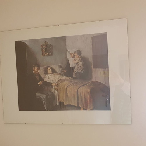 Painting Science and charity Picasso used