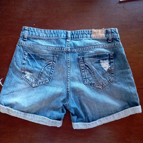 Denim shorts Namaste used with rips, size 27