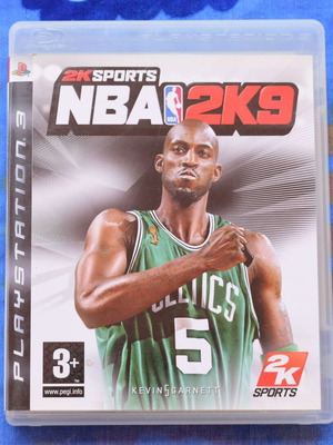 NBA 2K9 PlayStation 3 game like new, sports basketball simulation