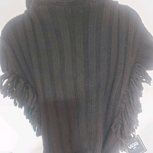 Benetton women's sleeveless cardigan brown like new