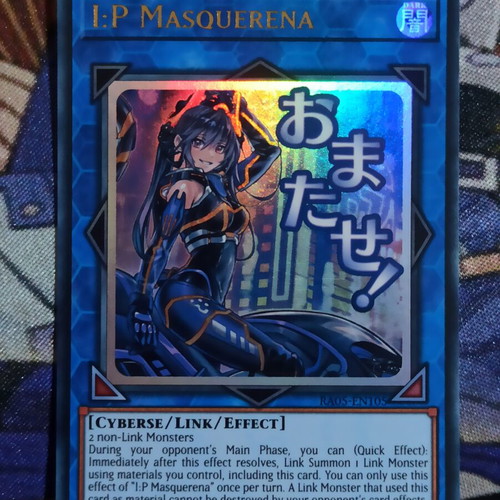I:P Masquerena Ultra Rare κάρτα Link Monster από Yugioh