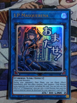 I:P Masquerena Ultra Rare карта Link Monster от Yugioh