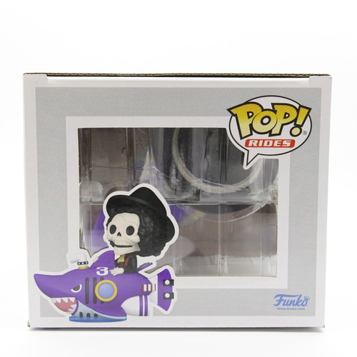 Funko Pop! Rides One Piece Brook with Shark Submerge new, NYCC 2025 Exclusive #141