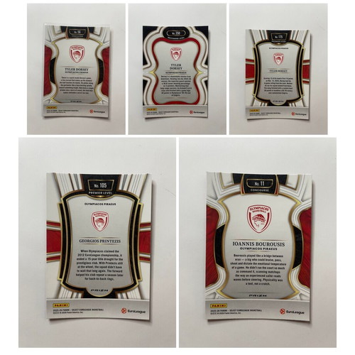 Olympiacos Legends 10-Card Lot Select 25-26, like new