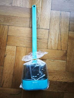 Dream House Silicone Toilet Brush New, Blue