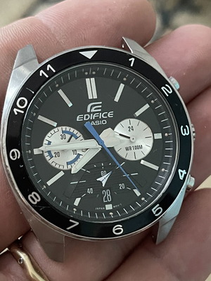 Casio αντρικό ρολόι, μαύρο, δεν λειτουργεί