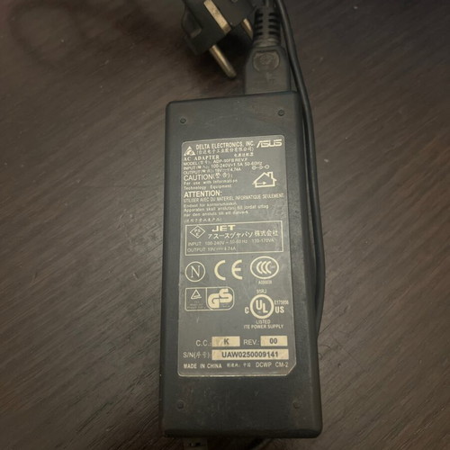 Asus laptop power adapter ADP-90FB REV.F used 19V 4.74A
