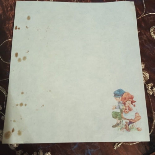 Mini pack of used letters from the 1980s