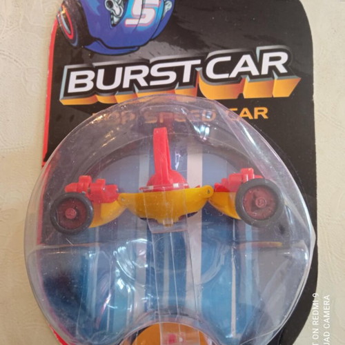 Burst-Car toy cars new, pack of 5, sealed