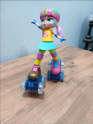 Rainbow Riley remote control doll like new