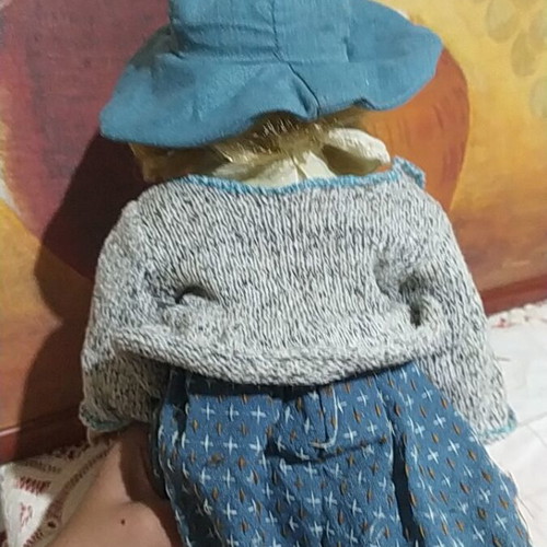Vintage porcelain doll