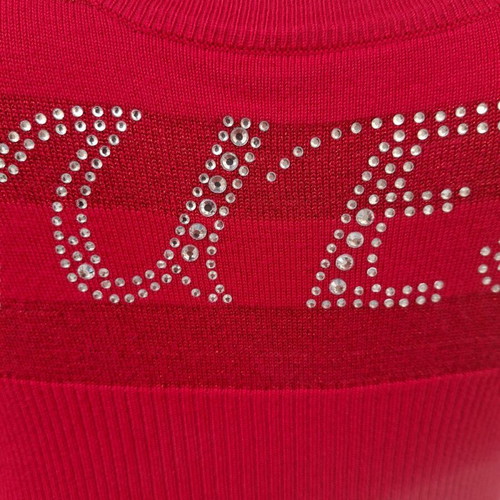 Guess sweater M red like new