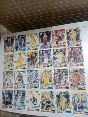 Euroleague Basketball 2023-2024 Donruss Panini 48 single cards like new