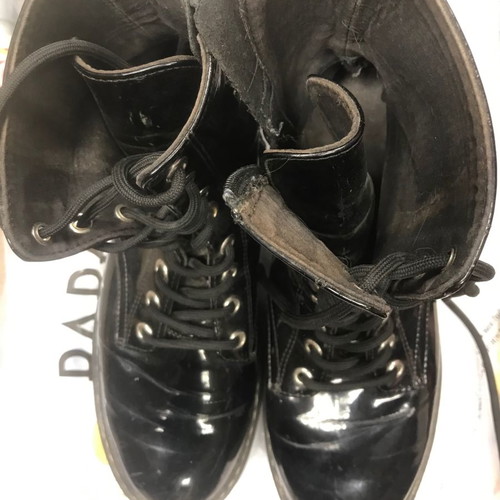 Martens boots used, black, size 38, high shaft