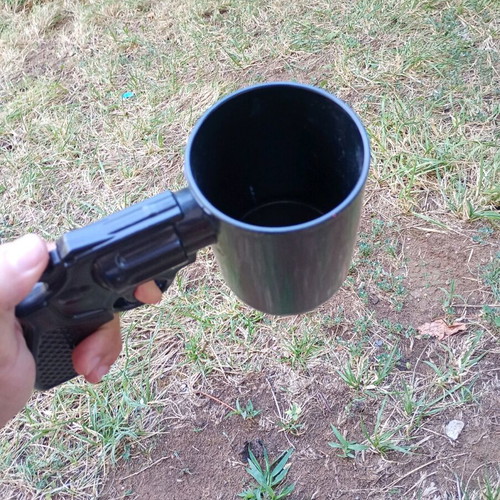 Original pencil holder used, made of plastic