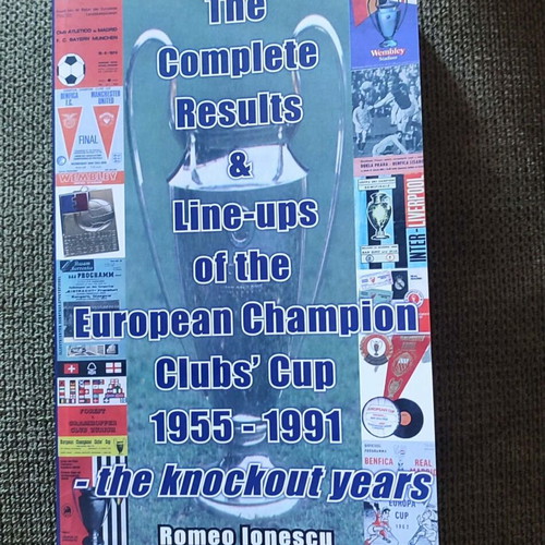 Champions League & European Cup Books by Romeo Ionescu like new, 1955-2004