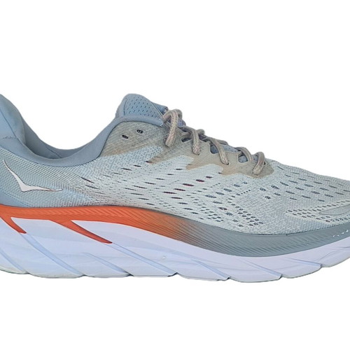 Hoka One One Clifton 8 used colorful sports shoes, size 41
