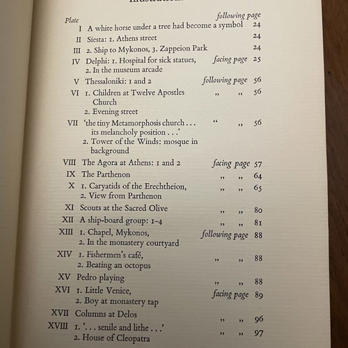 Patrick Anderson First Steps in Greece book used, first edition 1958