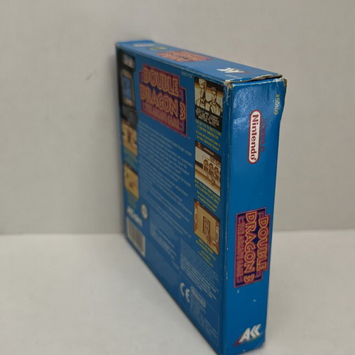 Double Dragon 3 The Arcade Game Nintendo Game Boy used PAL NOE CIB