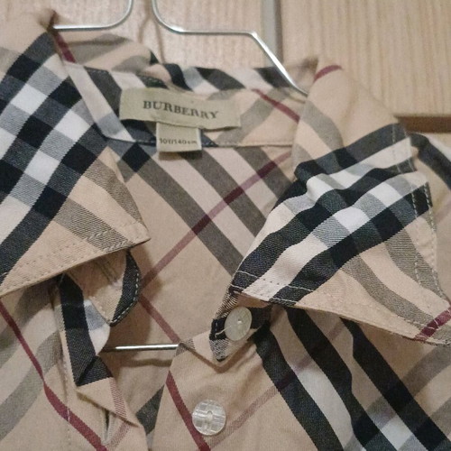 Burberry shirt for girls like new, size 140 cm, age 10