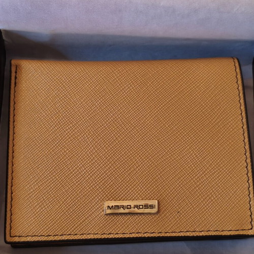 Mario Rossi leather women's wallet WW-241 new with RFID protection and box