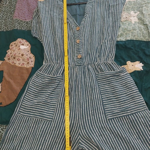 Cotton jumpsuit, one size, multicolor